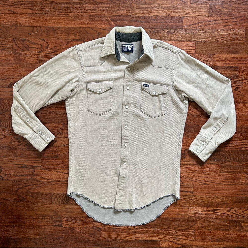 90's Wrangler Flannel Cowboy Shirt